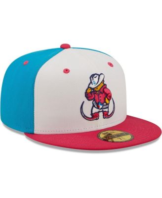 Men's White, Coral Pointy Boots de Amarillo Copa De La Diversion 59FIFTY Fitted Hat