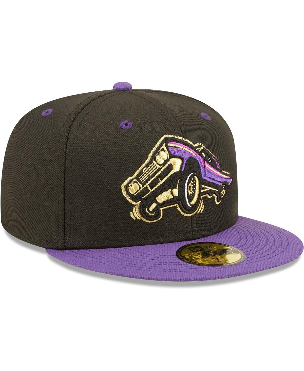 Men's New Era Purple Lowriders de Fresno Copa De La Diversion 59FIFTY Fitted Hat - Purple