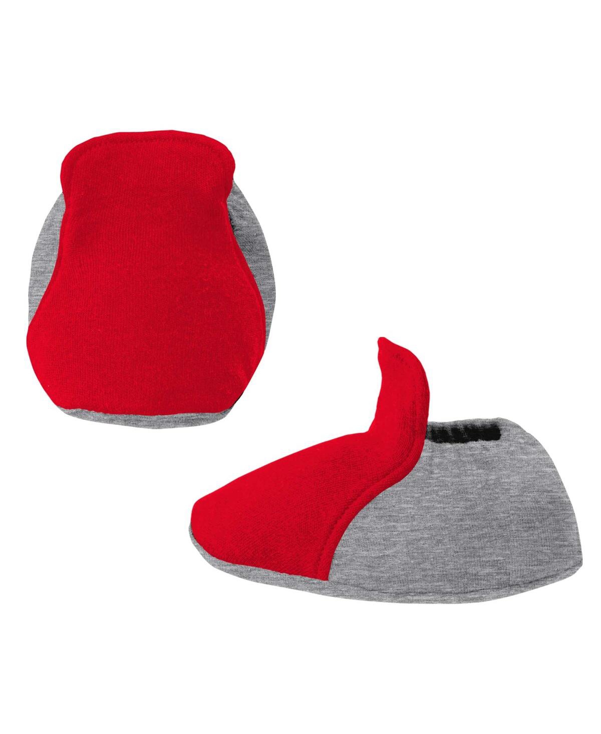 Shop Outerstuff Newborn And Infant Boys And Girls Red, Heather Gray Cincinnati Reds Little Champ Three-pack Bodysuit In Red,heather Gray