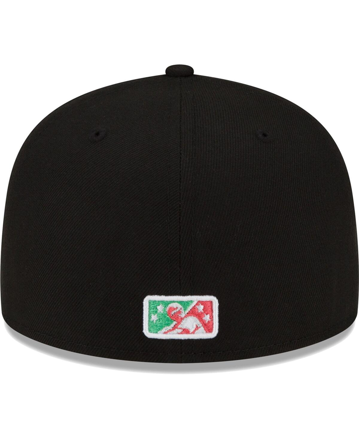 Men's New EraCorpus Christi Hooks Copa De La Diversion 59FIFTY Fitted Hat - Black