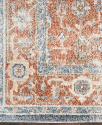 Astra Machine Washable ASW11 2'2" x 12' Runner Area Rug