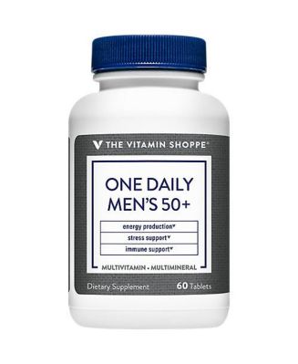 One Daily Men's 50+ Multivitamin & Multimineral with D3 - Energy ...