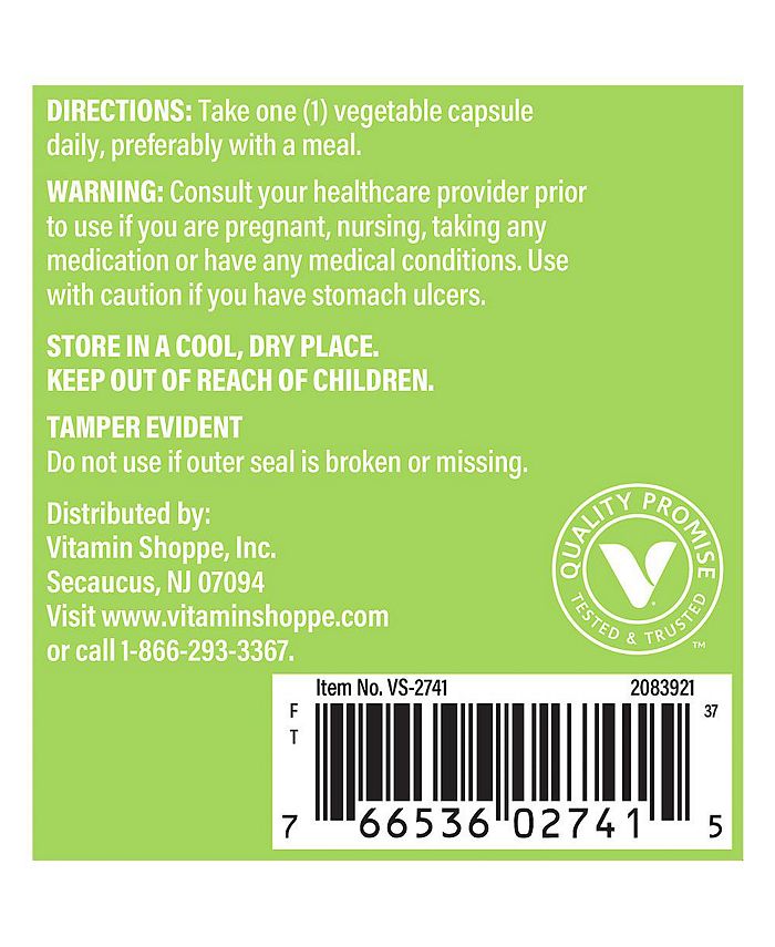 The Vitamin Shoppe Turmeric with Curcumin 95 Curcuminoids Joint