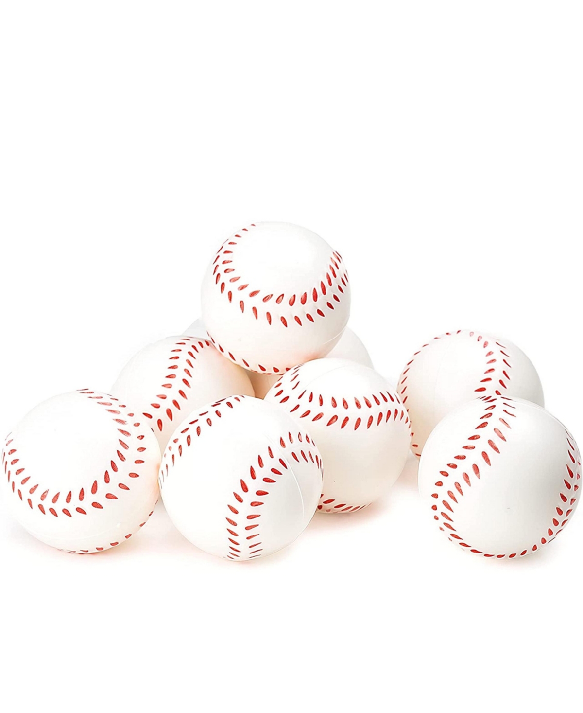 Baseball Sports Themed 2.5-Inch Foam Squeeze Balls for Stress Relief, Baseball Sport Stress Balls - Baseball Party Favors and Decoration - Bulk 1 Doze