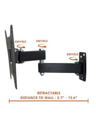 17-42 Inch Full Motion, Tilt & Swivel Wall Mount