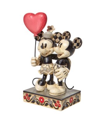 Jim Shore Mickey and Minnie Heart - Macy's