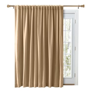 Ultimate Black-Out 2-Way Pocket Double-wide Curtain Panel 112"W x 84"L