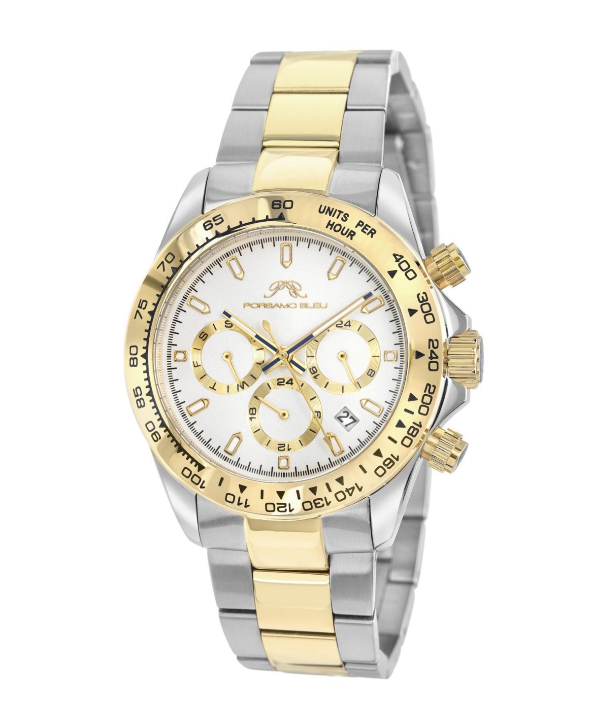 Men's Preston Stainless Steel Bracelet Watch 1031CPRS - Gold