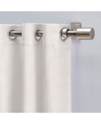 Grasscloth Lined Grommet Curtain Patio Panel w/Wand 110"W x 84"L