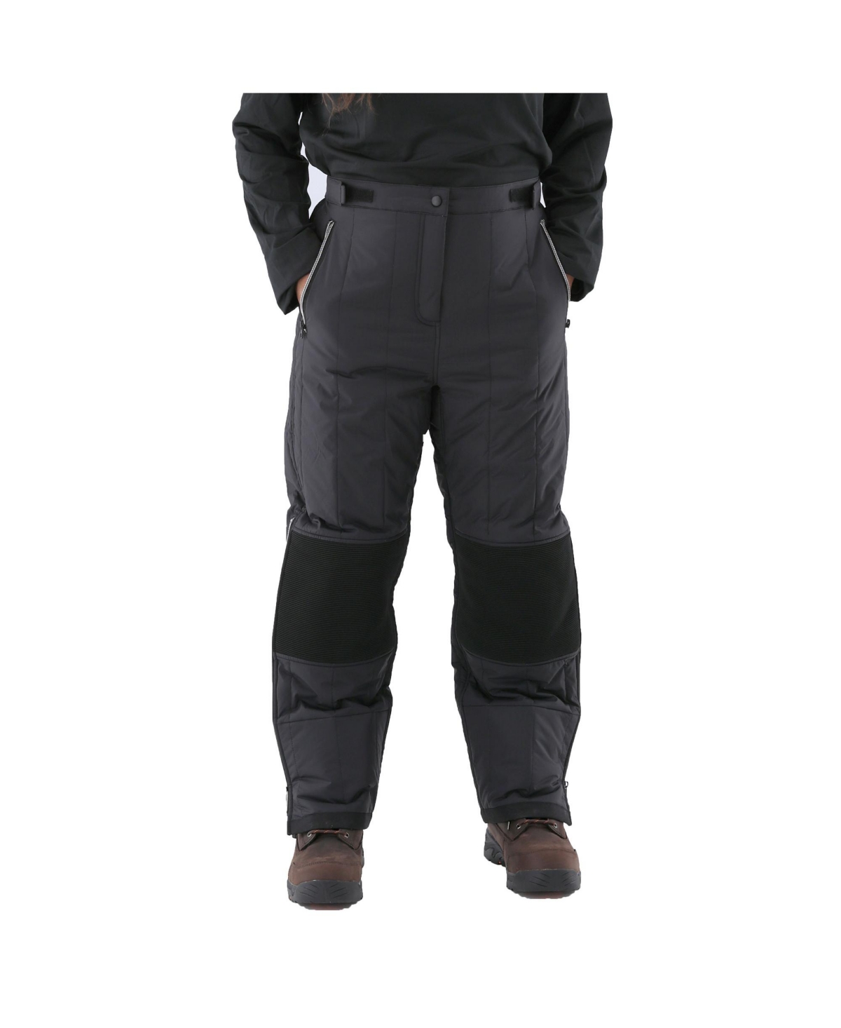 Women's Insulated Quilted Pants - Charcoal