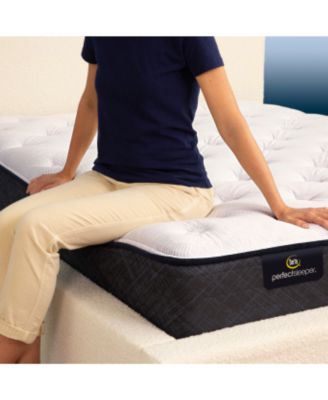 Perfect Sleeper Adoring Night 10.5" Plush Mattress Set, Queen Split