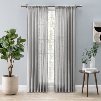 Shannon Rod Pocket Curtain Panel 52"W x 84"L