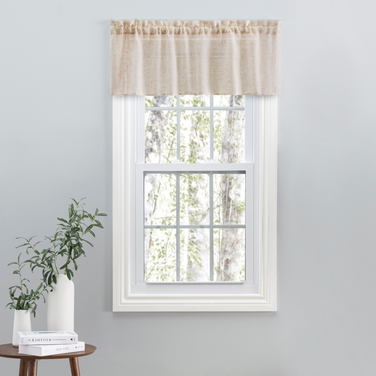 Ricardo Shannon Tailored Curtain Valance 52"W x 14"L