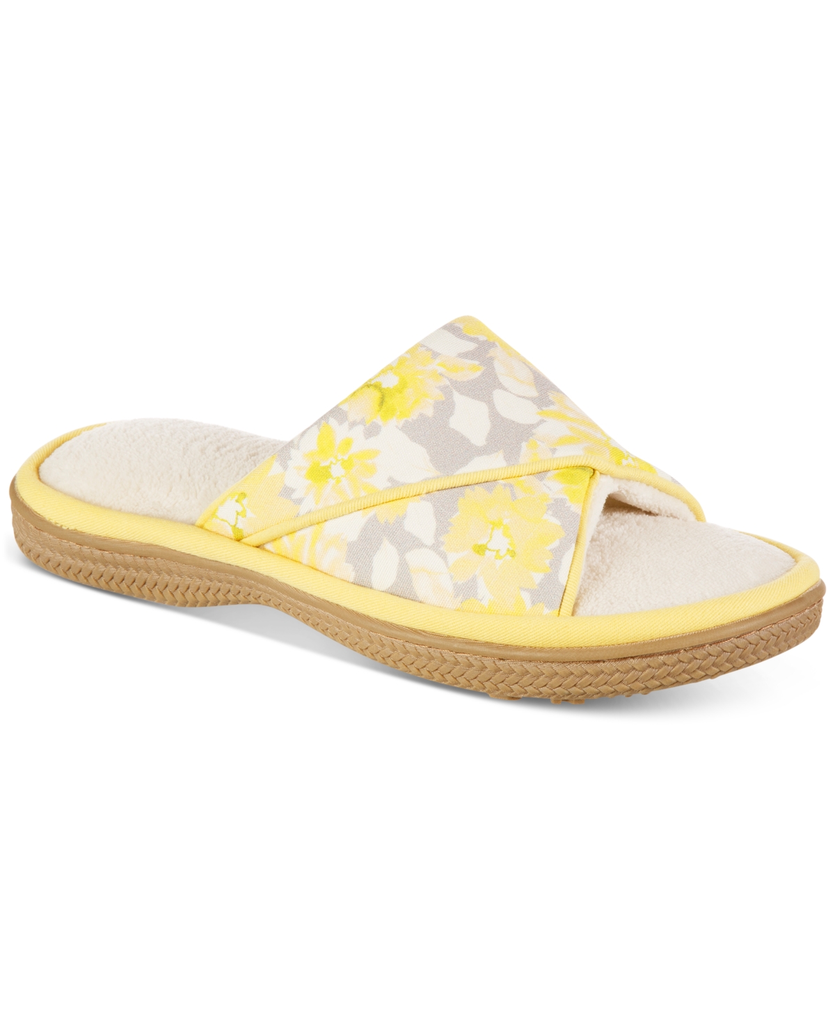 Gold isotoner slippers discount