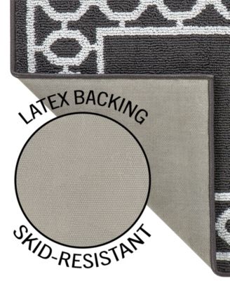 Jean Pierre Christine Trellis Border Tufted Runner Rug, 26" x 45"