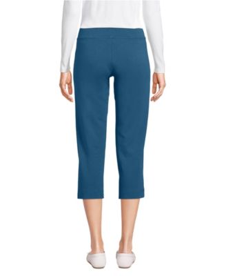 Women's Starfish Mid Rise Pull On Crop Pants