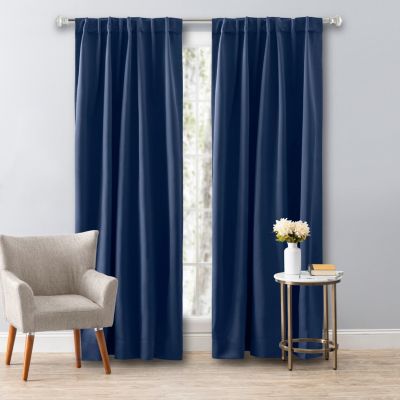 Ultimate Black-Out 2-Way Pocket Curtain Panel 56"W x 72"L