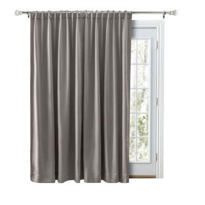 Ultimate Black-Out 2-Way Pocket Double-wide Curtain Panel 112"W x 84"L