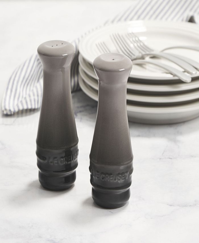 Le Creuset Salt and Pepper Mill Set with Adjustable Grind Setting Macy's