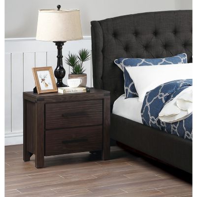 1 Pc. Solid Wood Drawers Nightstand