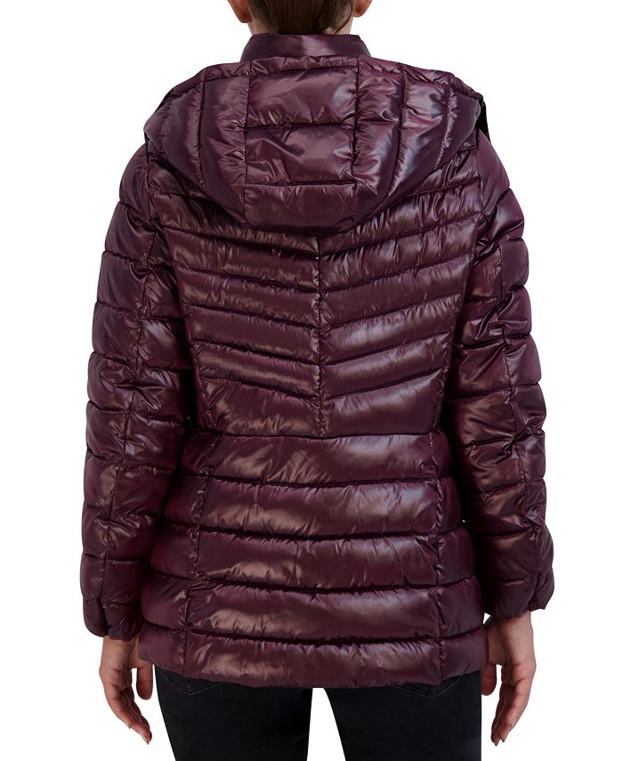 Cole Haan Women's Shine Hooded Packable Puffer Coat - Macy's