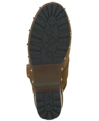 Lucky Brand Women's Blaton Studded Platform Slingback Clogs