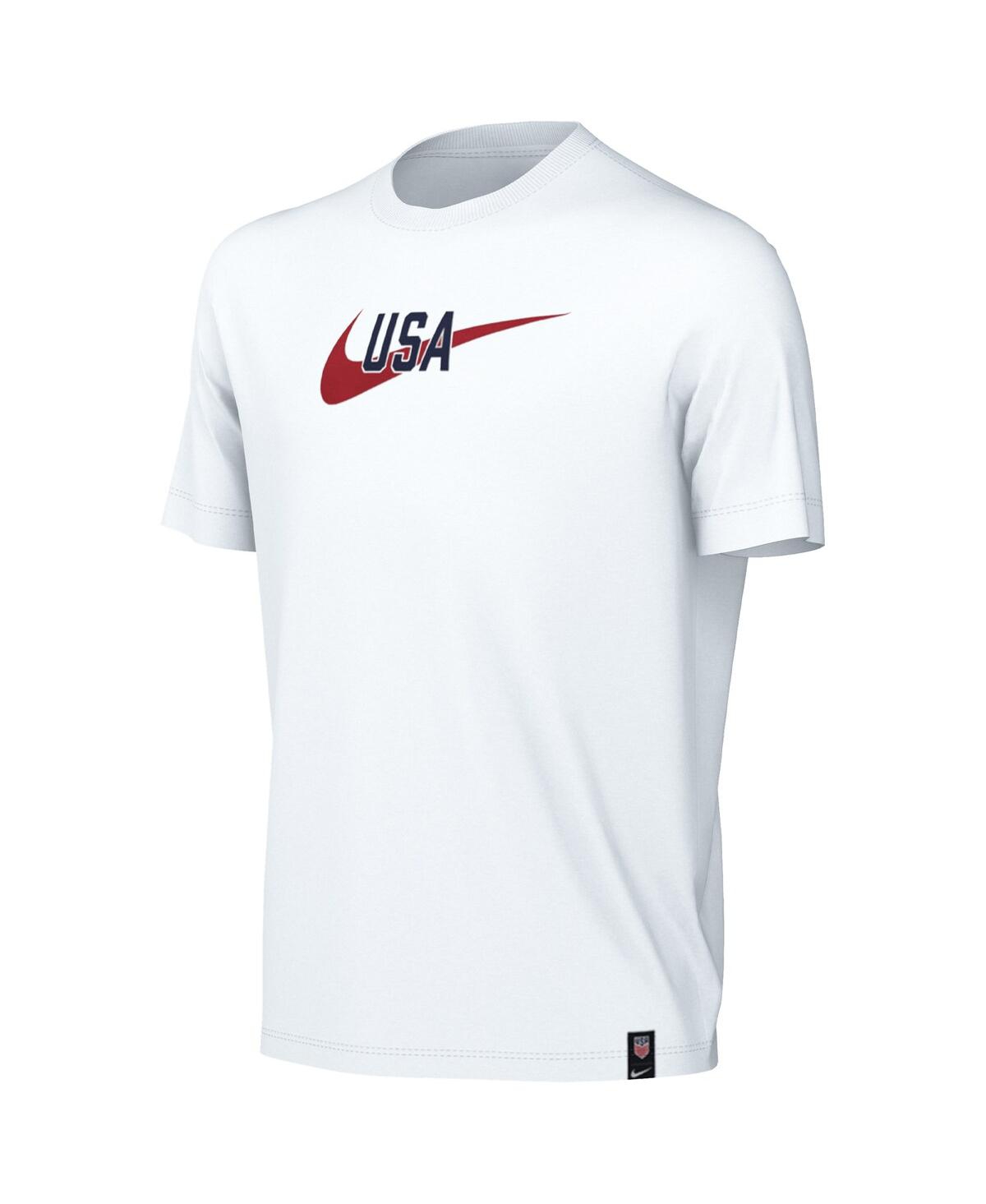 Big Boys and Girls NikeUsmnt Swoosh T-shirt - White
