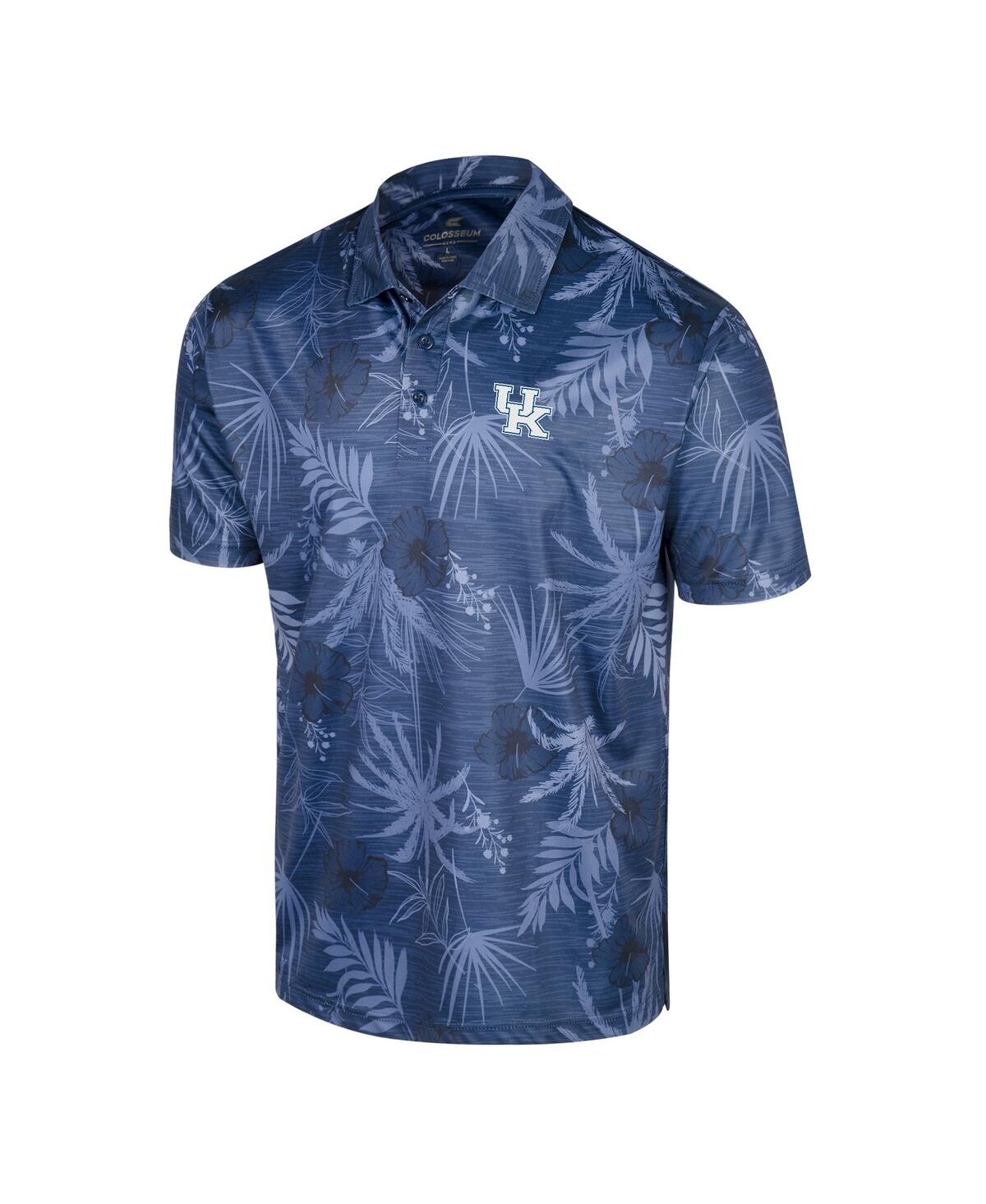 Shop Colosseum Men's  Royal Kentucky Wildcats Palms Team Polo Shirt