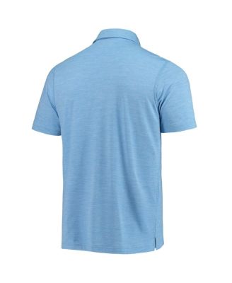 Men's Carolina Blue North Carolina Tar Heels Tech Trail Omni-Shade Polo Shirt