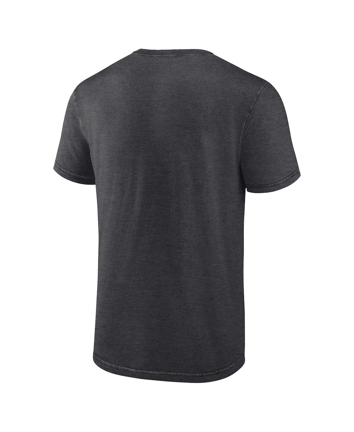 Fanatics Men's  Heather Charcoal Las Vegas Raiders Force Out T-shirt In Heather Charcoal