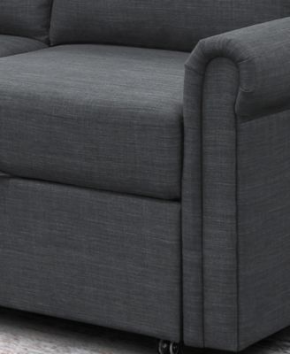 Hamilton 2 Piece Storage Sofa Bed Reversible Sectional