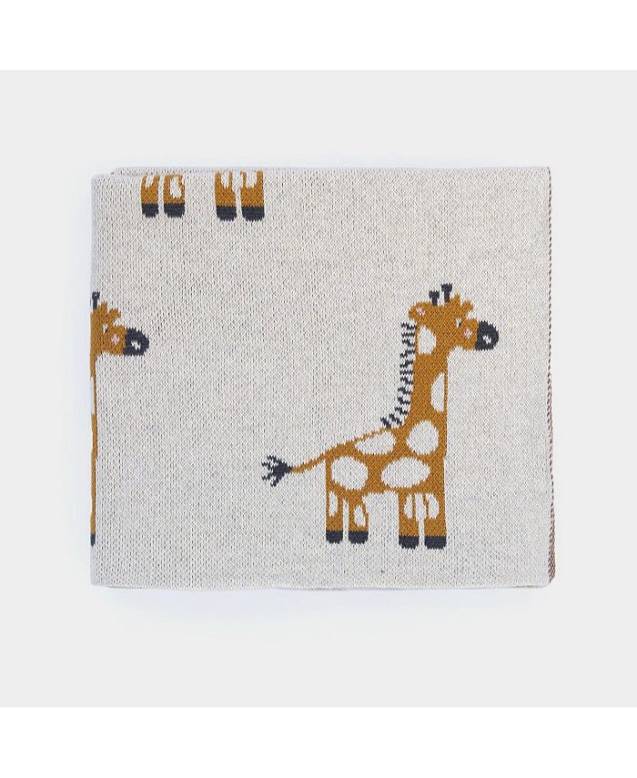RocketBaby Cotton Baby Blanket Giraffe Macy's