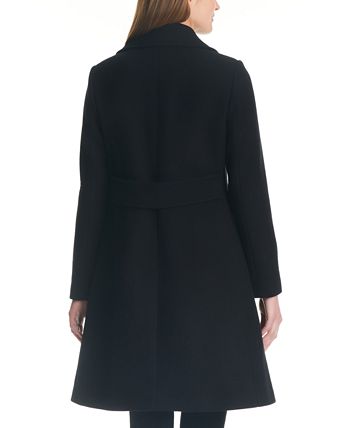 kate spade new york Women s Faux Fur Collar Walker Coat Macy s