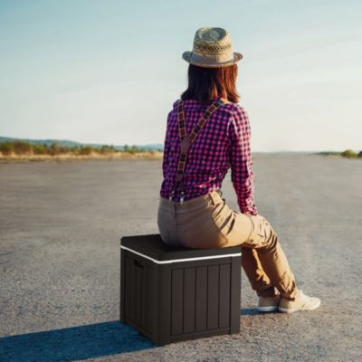 10 Gallon Ice Cooler w/ Built-in Handles and Detachable Lid