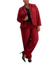 Le Suit Women's Plus Size Jacket/Pant Suit 50041009-169