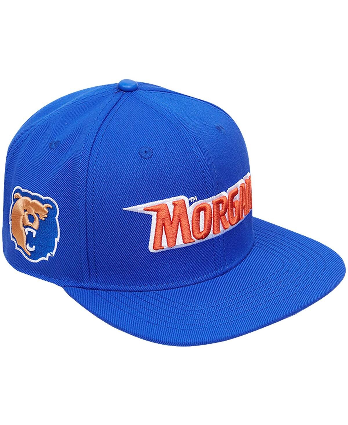 Shop Pro Standard Men's  Royal Morgan State Bears Evergreen Morgan Snapback Hat