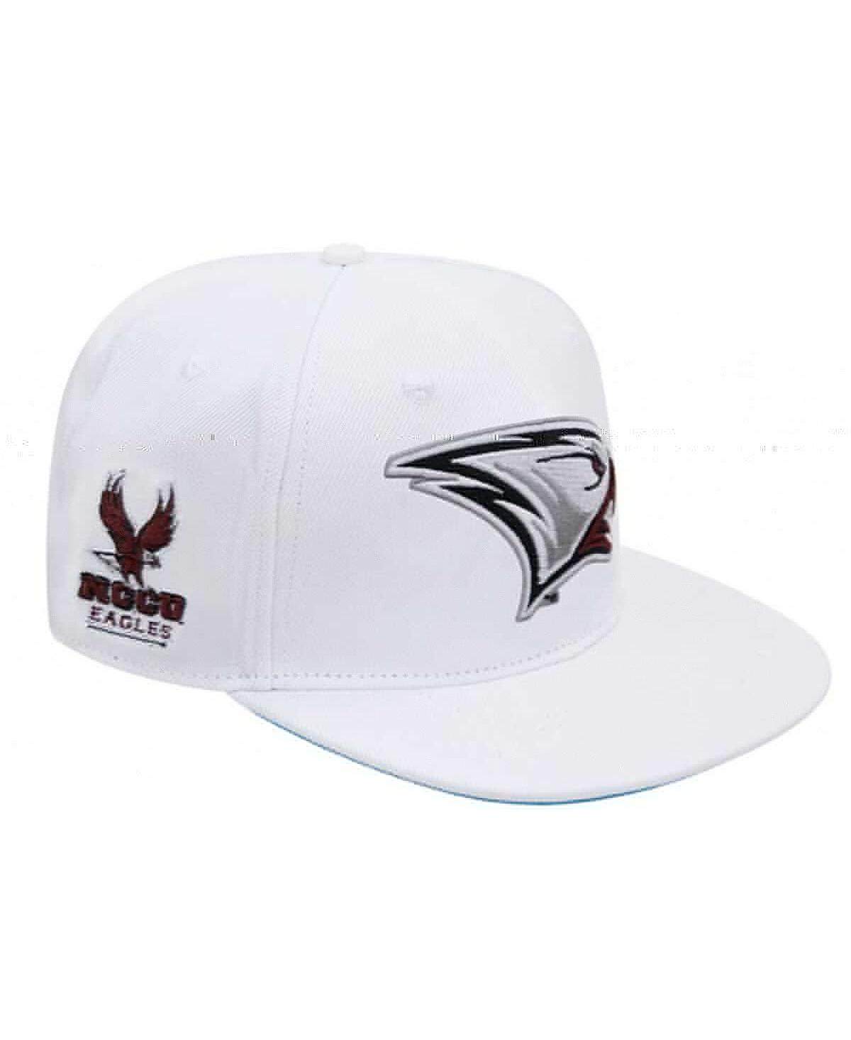 Shop Pro Standard Men's  White North Carolina Central Eagles Mascot Evergreen Wool Snapback Hat