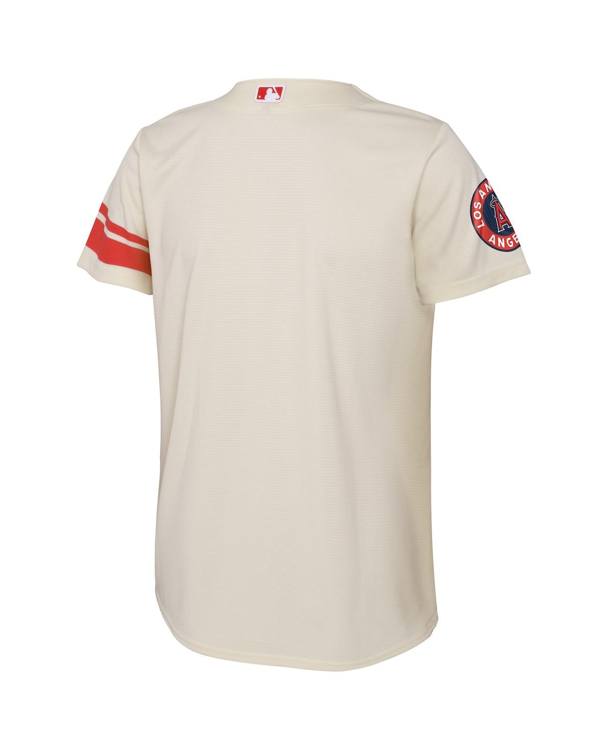 Preschool Boys and Girls NikeLos Angeles Angels City Connect Replica Jersey - Cream