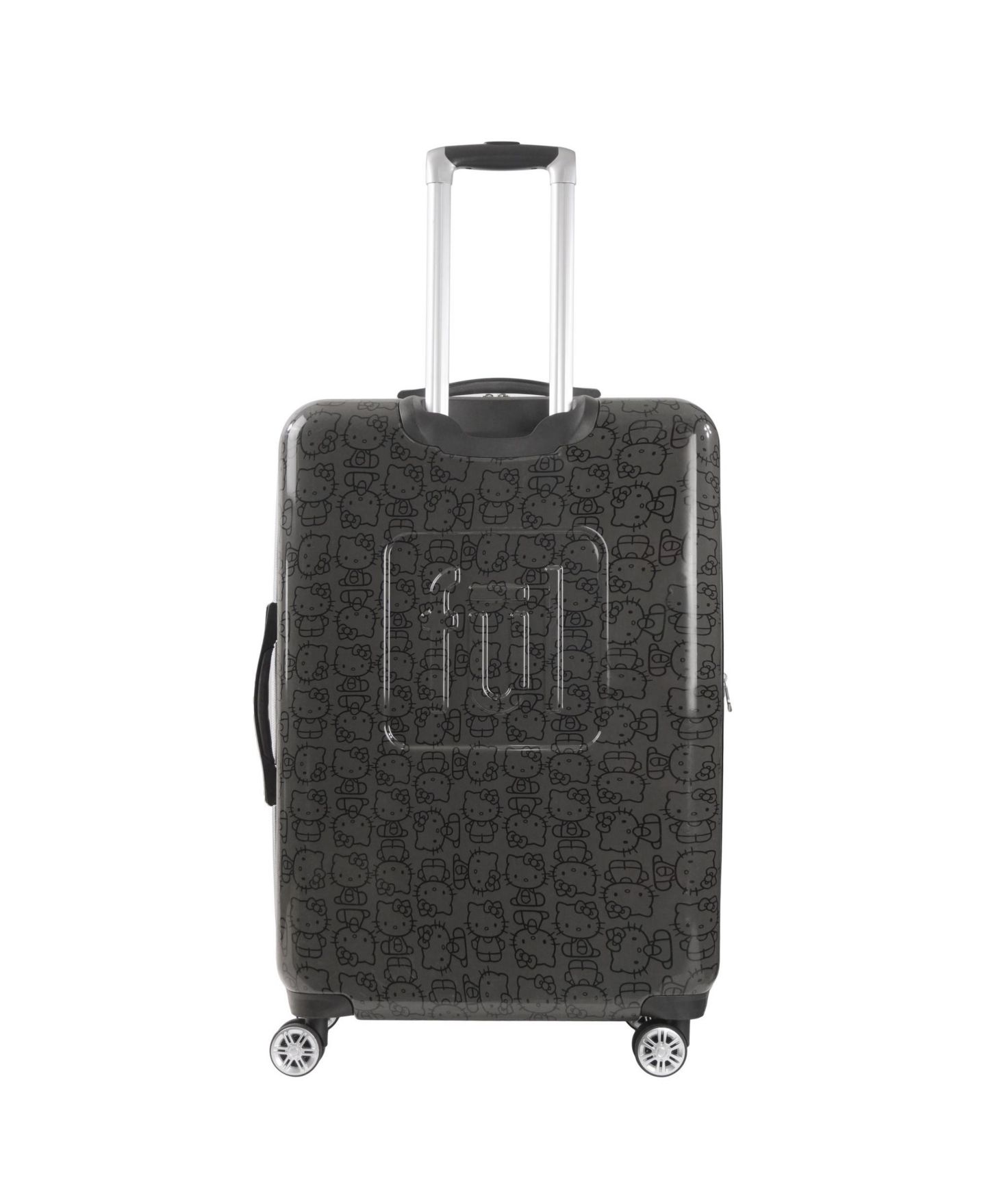 Чемодан FUL Hello Kitty Pose All Over Print 29" Hard-Sided Luggage, цвет: Чёрный — фото 2