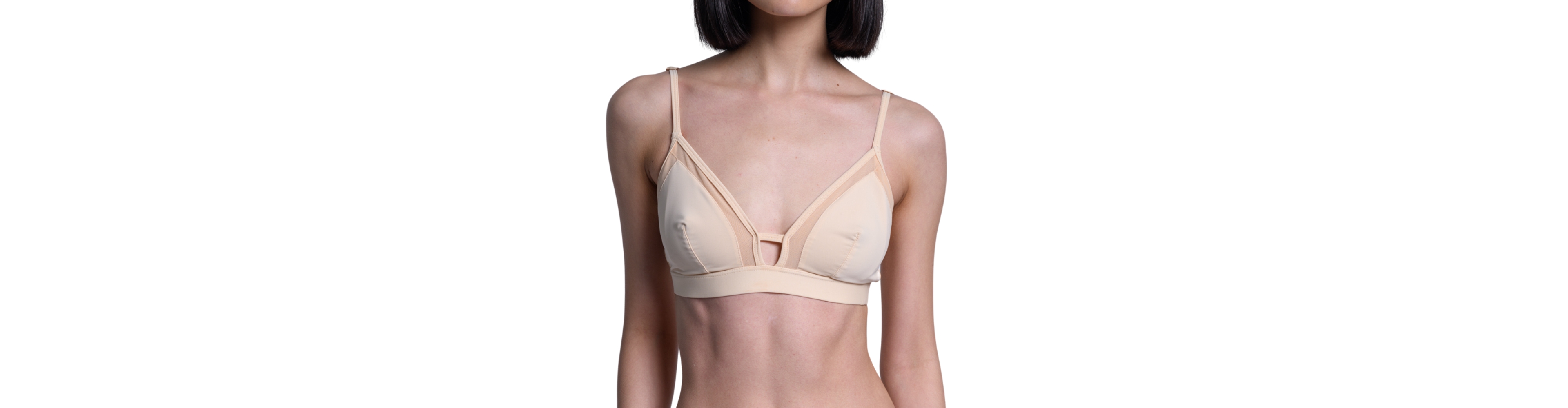 Naked Rebellion Plus Nude Shade Wireless Comfort Full Coverage Bralette