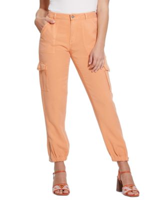 GUESS WOMEN S Bowie Cargo Chino Pants Macy s