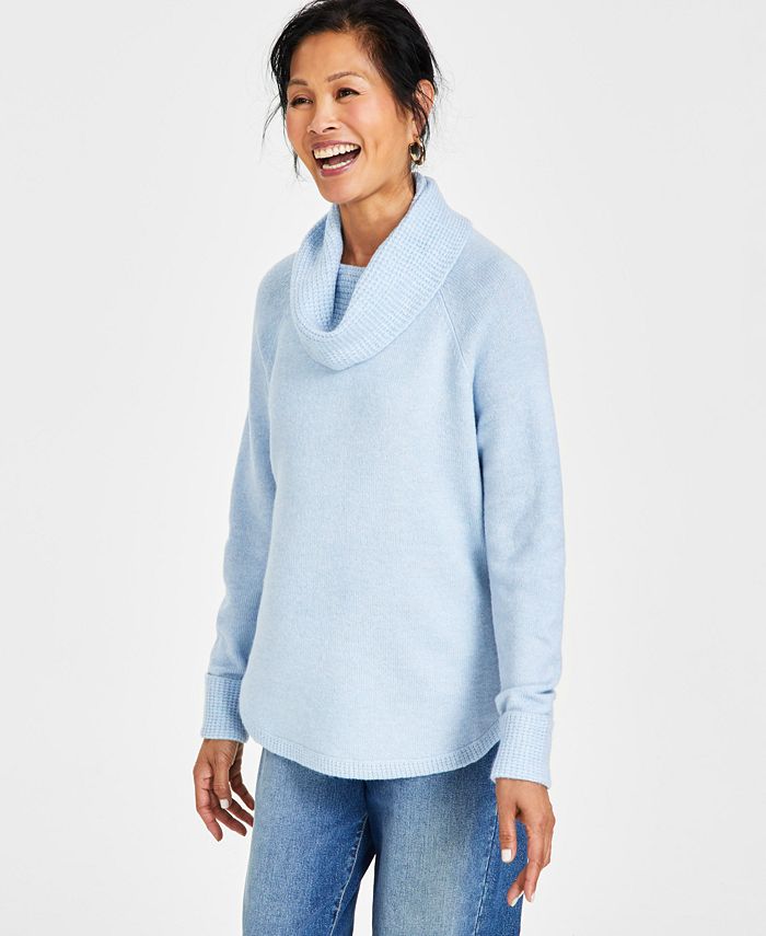 Petite cowl on sale neck sweater