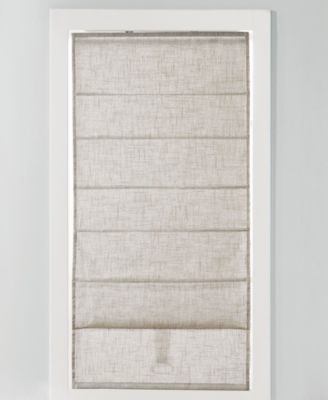 Linen Blend Light Filtering Cordless Roman Shade