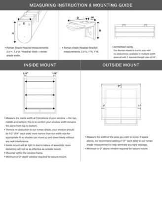 Linen Blend Light Filtering Cordless Roman Shade