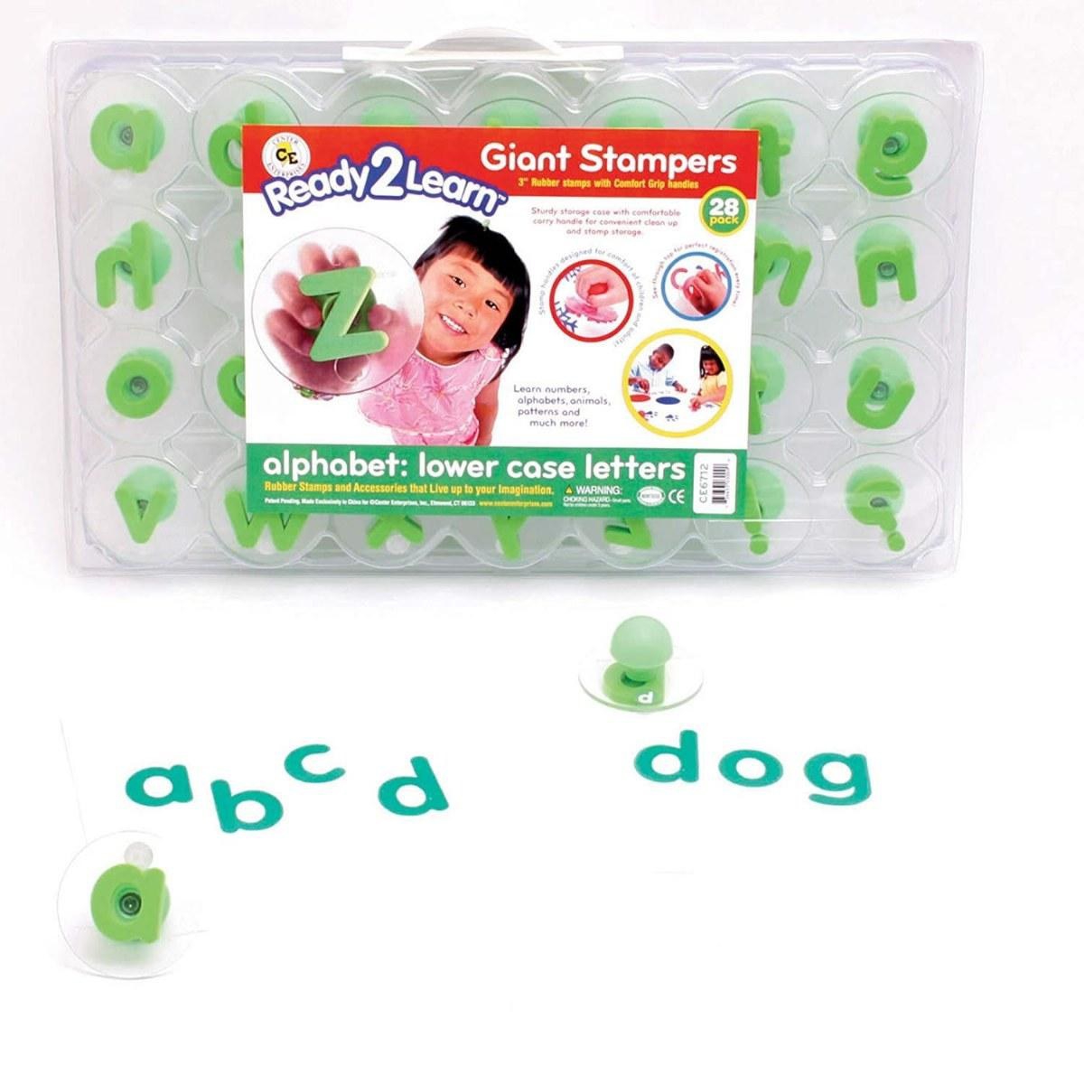 Center Enterprises Giant Alphabet Stampers - Lowercase