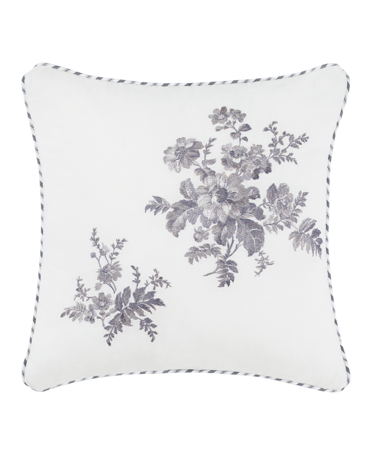 Laura Ashley Annalise Floral Cotton Reversible 7 Piece Duvet Cover Set,