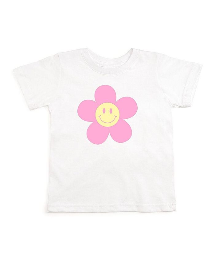 Sweet Wink Little and Big Girls Daisy Smiley T-Shirt - Macy's