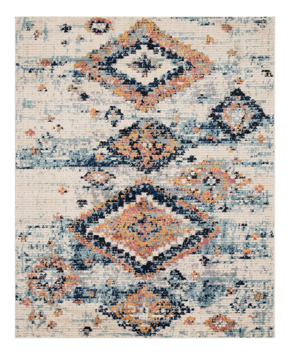 Bayshore Home Tangier Tng-01 8' X 10' Area Rug In Ivory