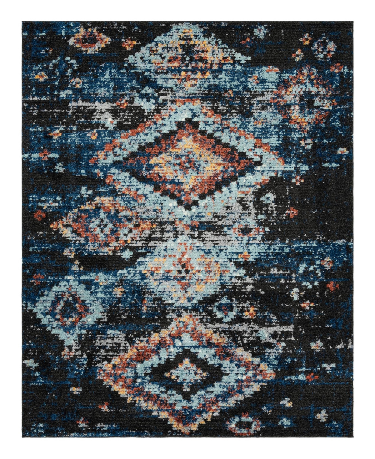 Bayshore Home Tangier Tng-01 8' X 10' Area Rug In Navy