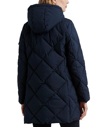 Lauren ralph lauren shop quilted hooded parka jacket